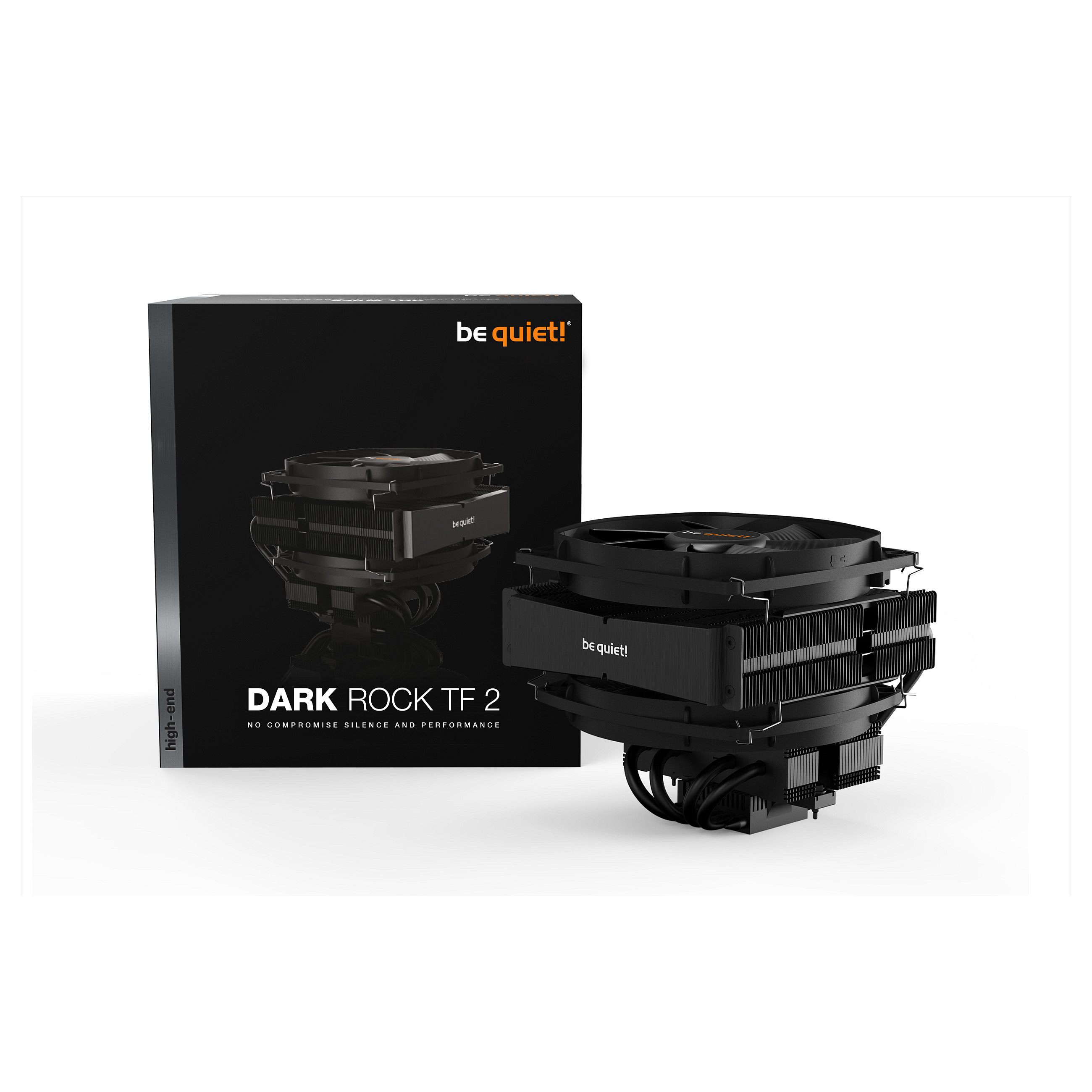 Ftohës për Procesor be quiet! Dark Rock TF 2 / 2x135mm / Top-Flow / 230W TDP – Zezë - 5