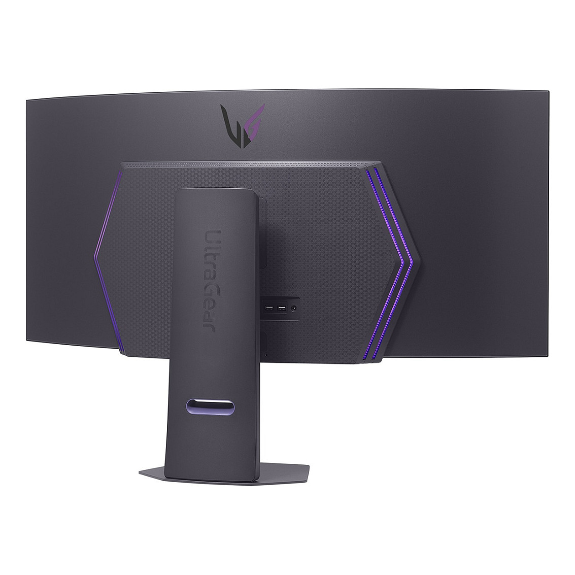 Monitor Gaming LG UltraGear 45GX90SA-B / 45" / WQHD OLED Curved / 240Hz / 0.03ms / HDMI+DisplayPort+USB-C - Zezë - 4