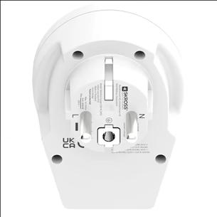 Adapter Udhëtimi SKROSS World to Europe USB AC20PD / 1x USB-C PD 20W / 1x USB-A 18W / Type C, G, A & B, I, J, L & N në Type E & F / 100-250V / 4000W / Universal – Bardhë - 4