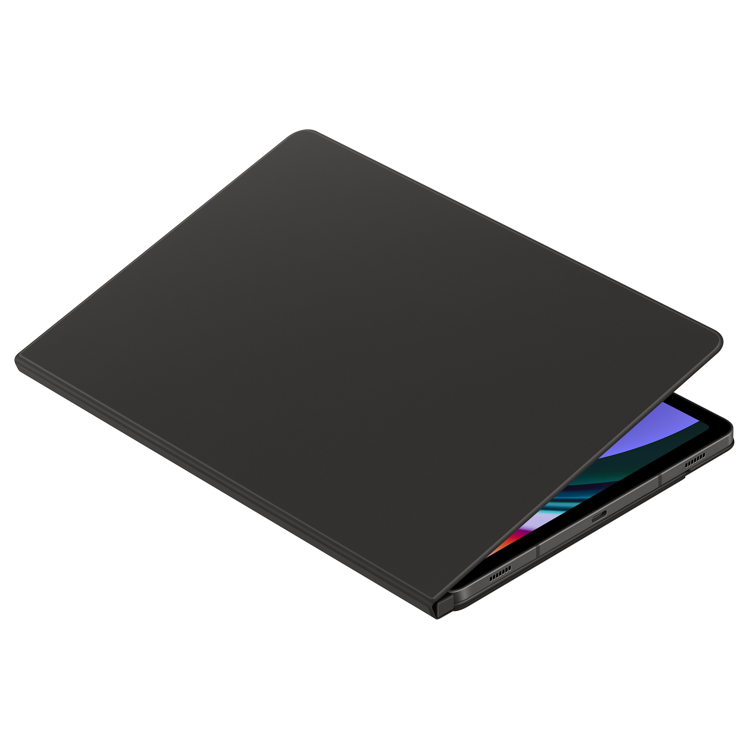Case për Smart Book Samsung për Galaxy Tab S9 / 2 mënyra shikimi / Magnetik / Auto Wake & Sleep - Zezë - 10
