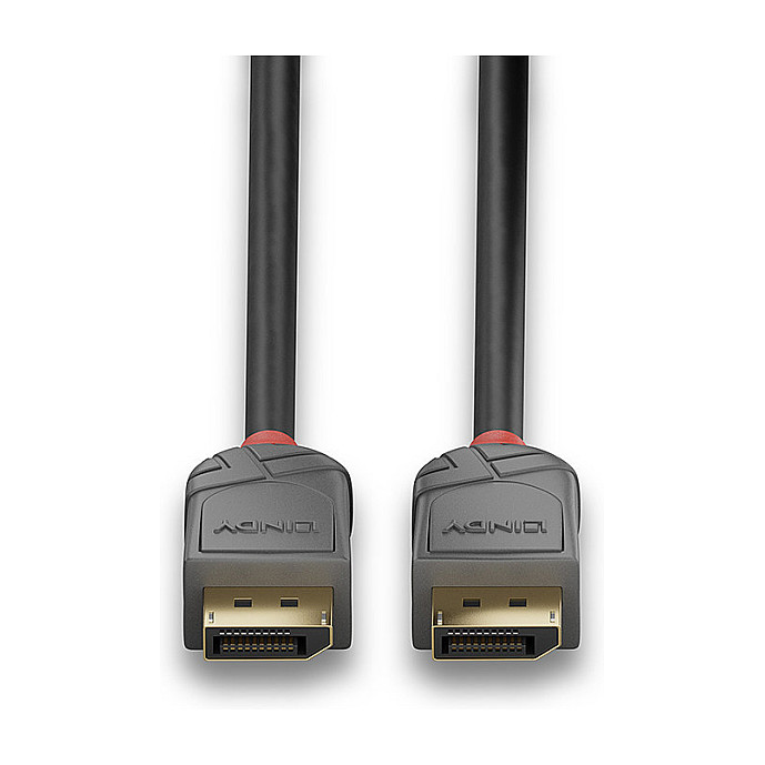 Kabllo DisplayPort Lindy 36483 / DisplayPort në DisplayPort / 3m / DisplayPort 1.4 / 8K 60Hz - Zezë - 4
