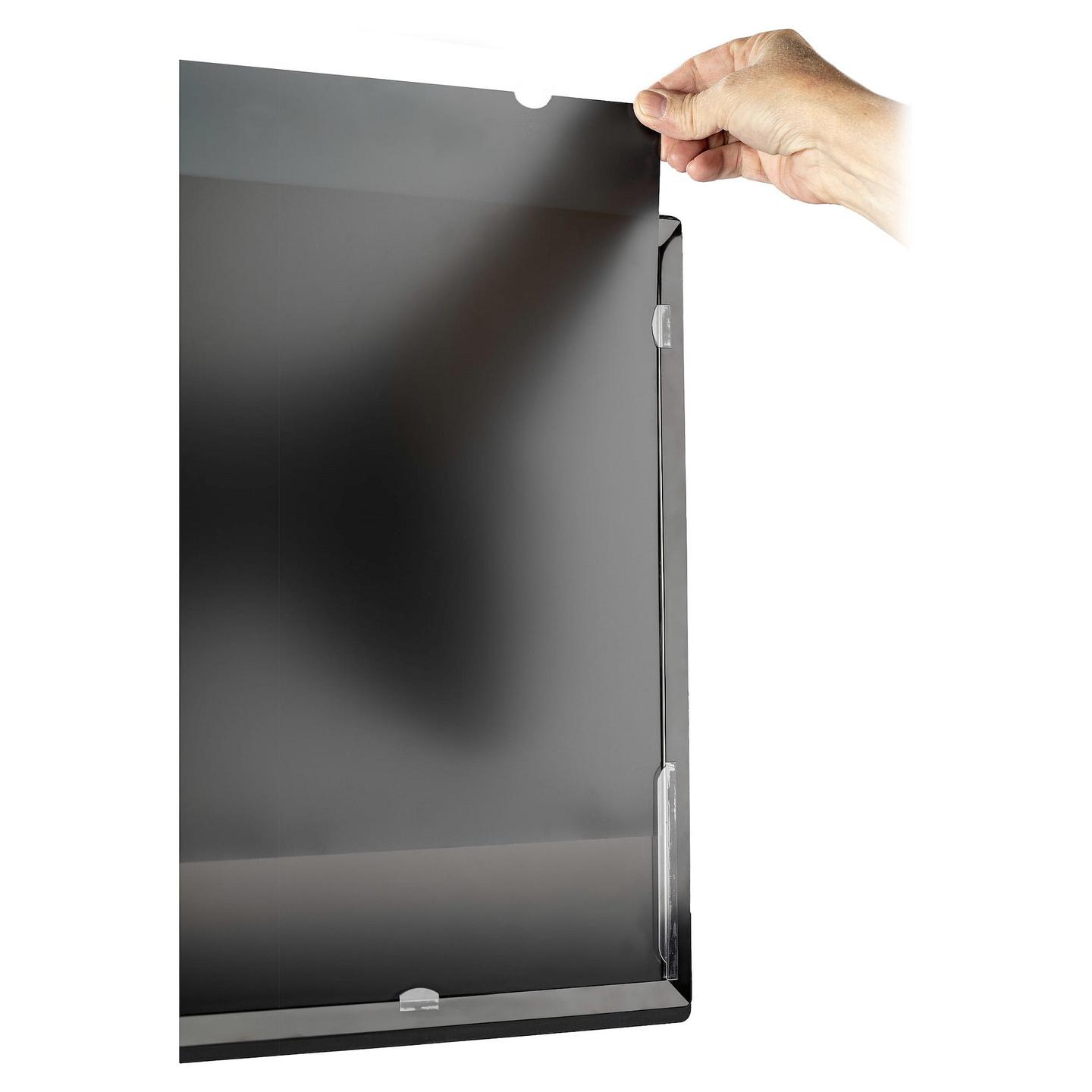 Filtër Privatësie StarTech.com PRIVACY-SCREEN-23M, 23", 16:9, Reversibil, ±30° - Transparent - 2