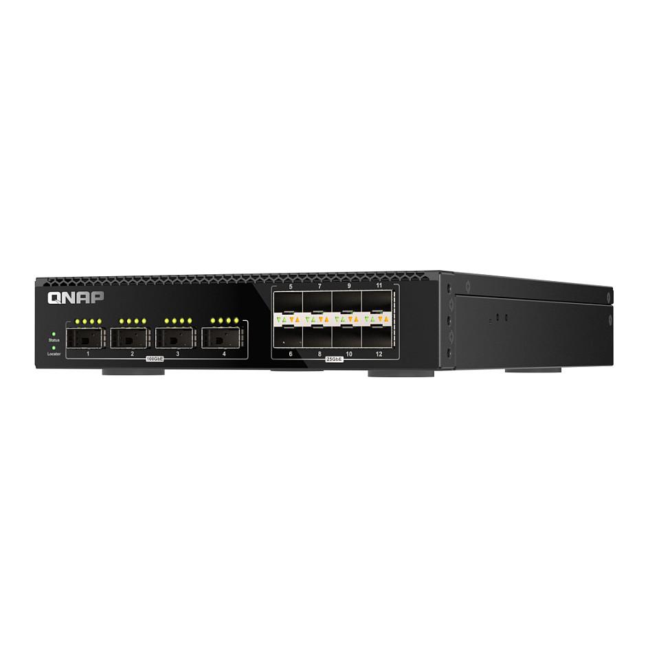 Switch QNAP QSW-M7308R-4X, 4x 100G QSFP28, 8x 25G SFP28, 1200Gbps, Layer 3 Lite, Managed, Rack 1U - Zezë - 6