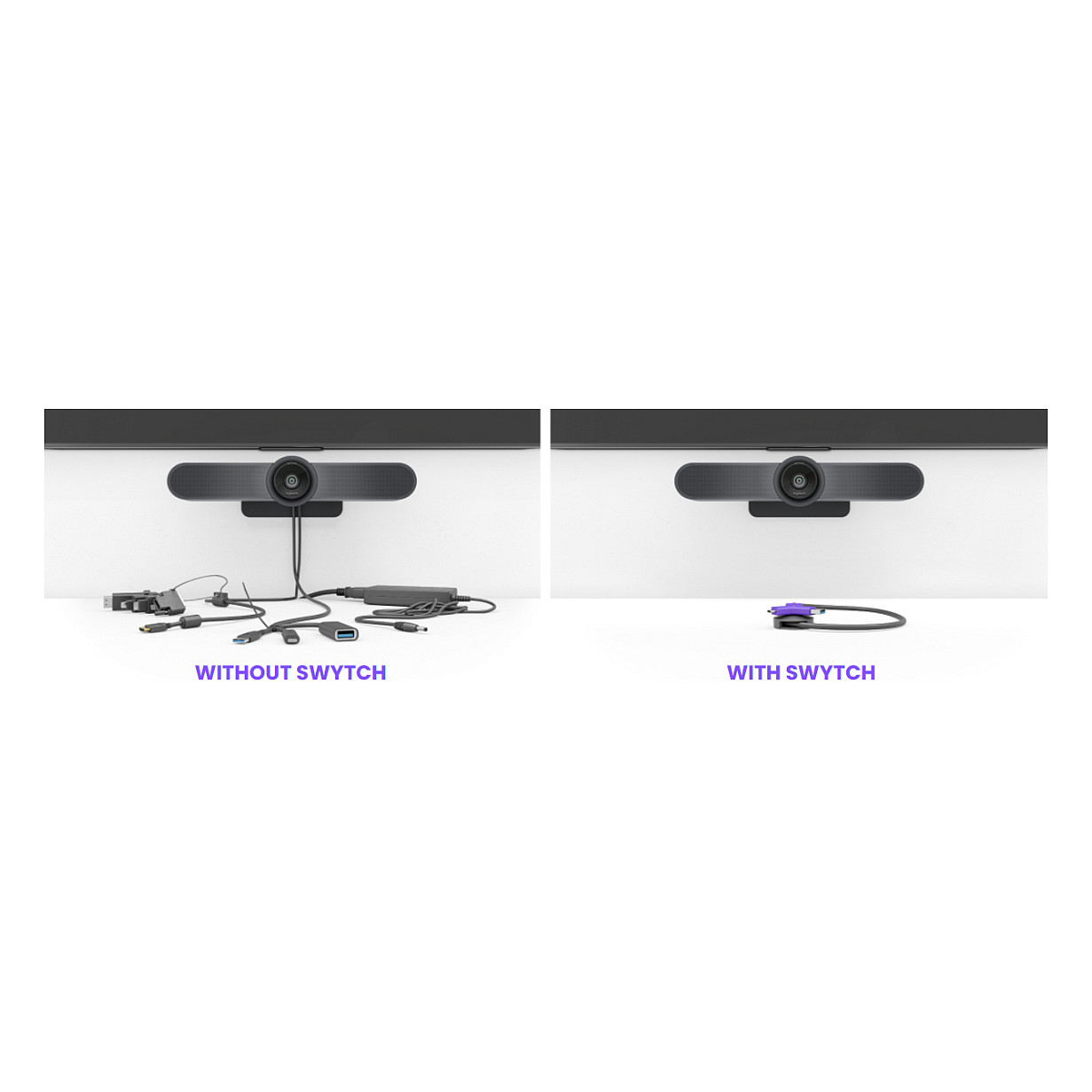 Aksesorë për Konferencë Logitech Swytch / BYOD / HDMI + USB-C - Hiri - 3