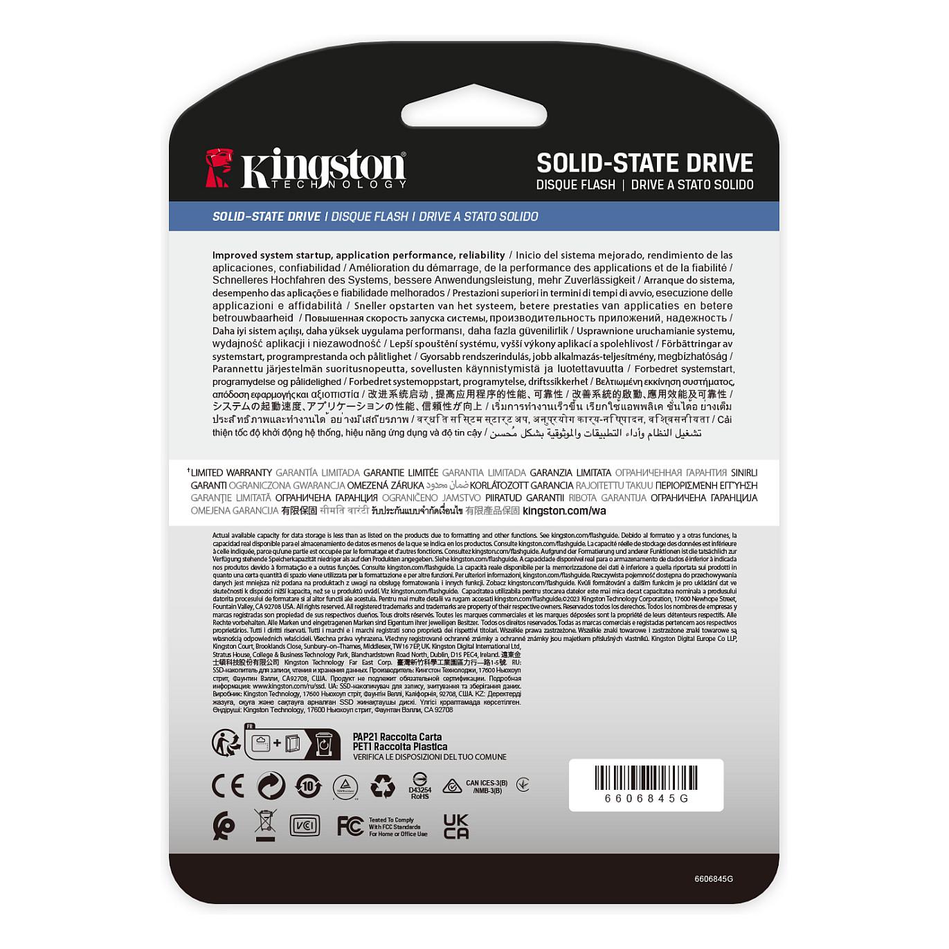 SSD e Brendshme Kingston DC3000ME, 30.72TB, U.2 2.5", PCIe 5.0 x4 NVMe, 14000MB/s Read, 9700MB/s Write - 5