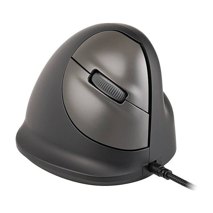 Maus me kabllo R-Go Tools HE Break / 2400 DPI / USB-A / 5 Butona - Zezë - 14