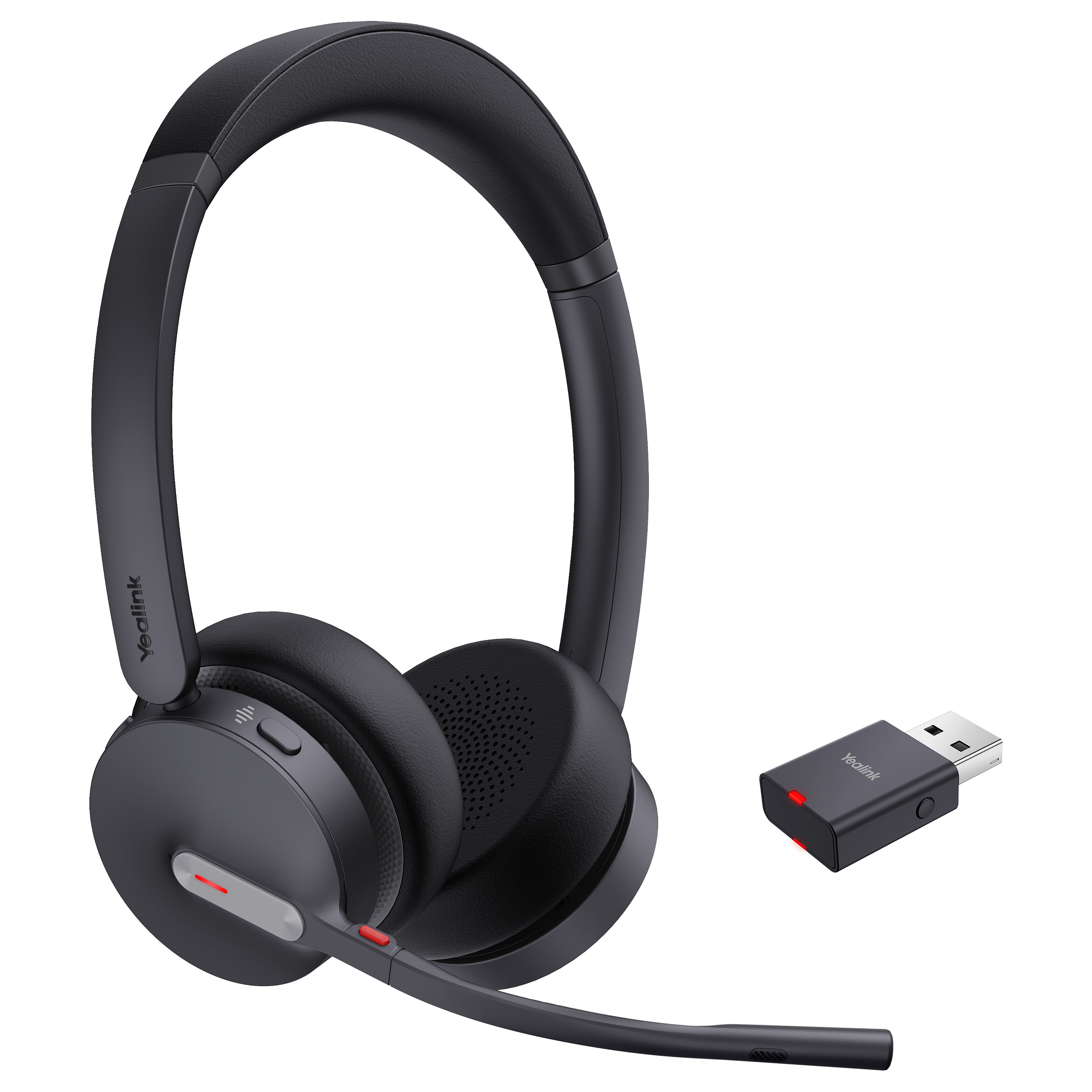 Kufje pa kabllo Yealink WH64 Hybrid Dual Teams / DECT + Bluetooth / Charging Stand - Zezë - 2