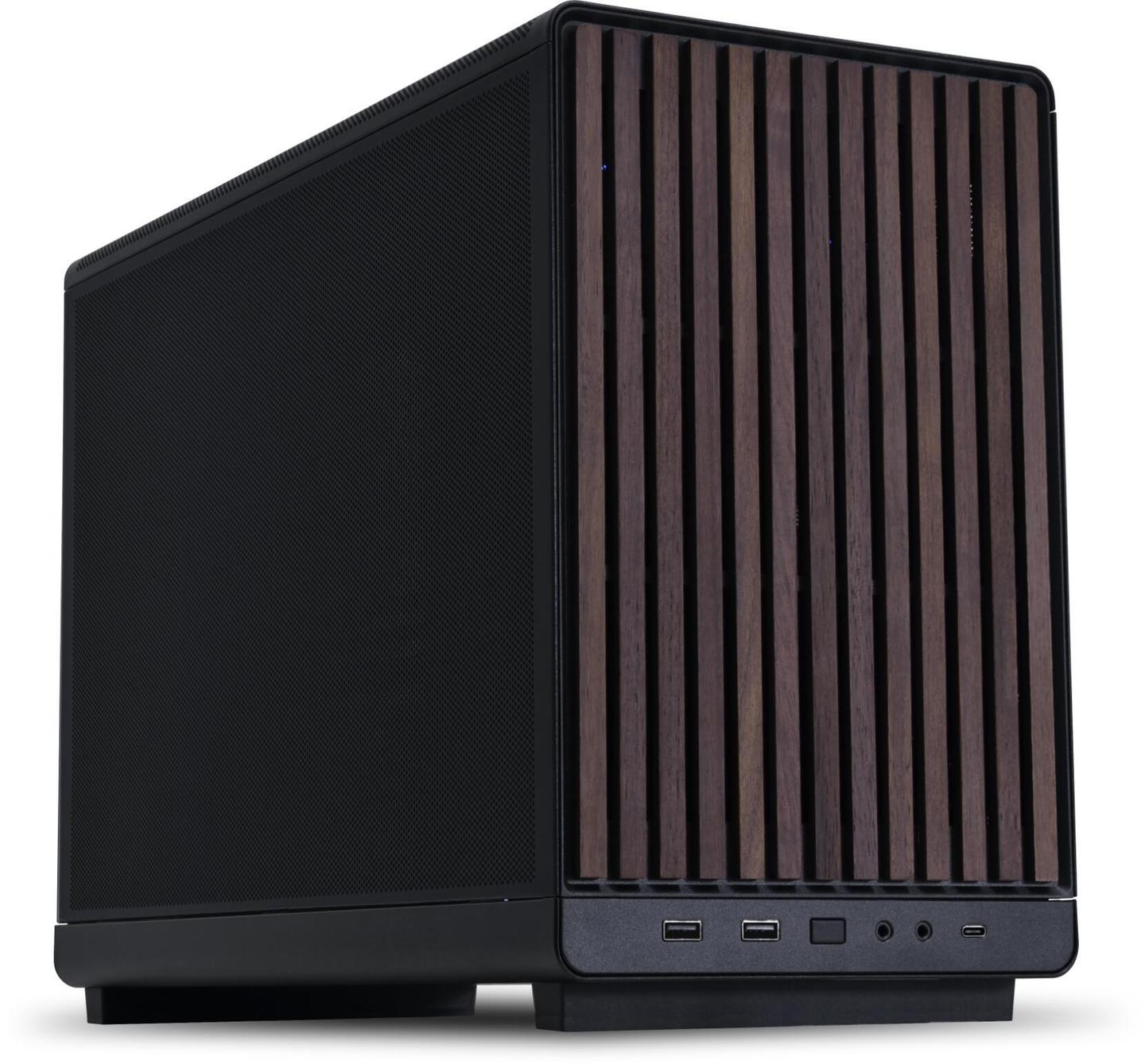 Kasë PC Lian Li A3-mATX Wood / Mini Tower / Micro-ATX / Mini-ITX / 8x 120mm Fan / 360mm Radiator / Wood – Zezë