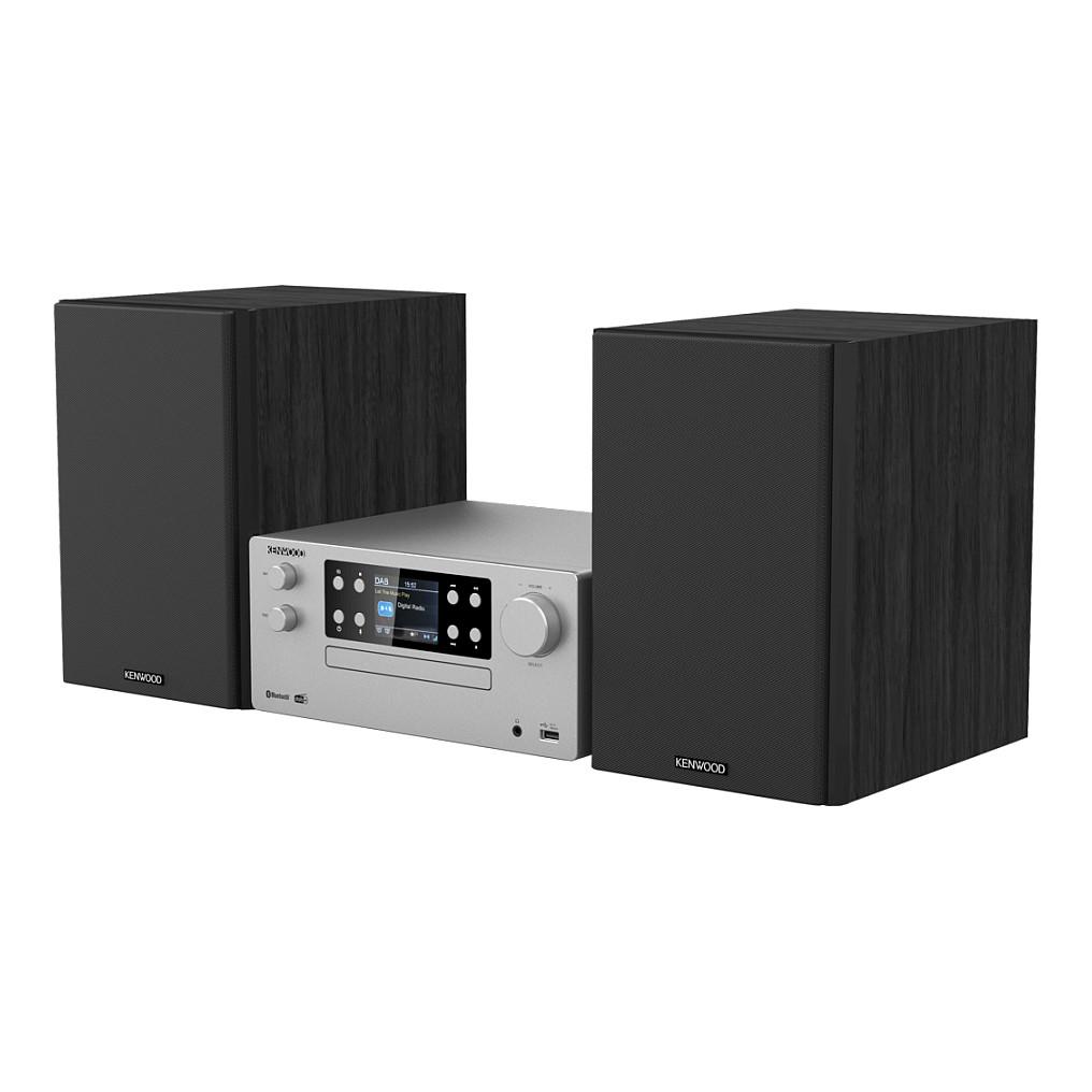 Sistem Audio për Shtëpi Kenwood M-925DAB-S, 50 W, DAB+, FM, RDS, Dalje për Kufje 3.5 mm - Zezë, Argjend - 6