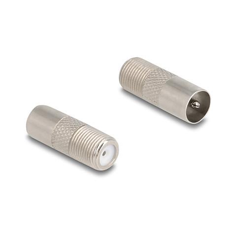 Antena për rrjet Delock 12085, DAB+/DVB-T2, 5–25dB, Omnidireksionale, F Male, 2m - Zezë - 4