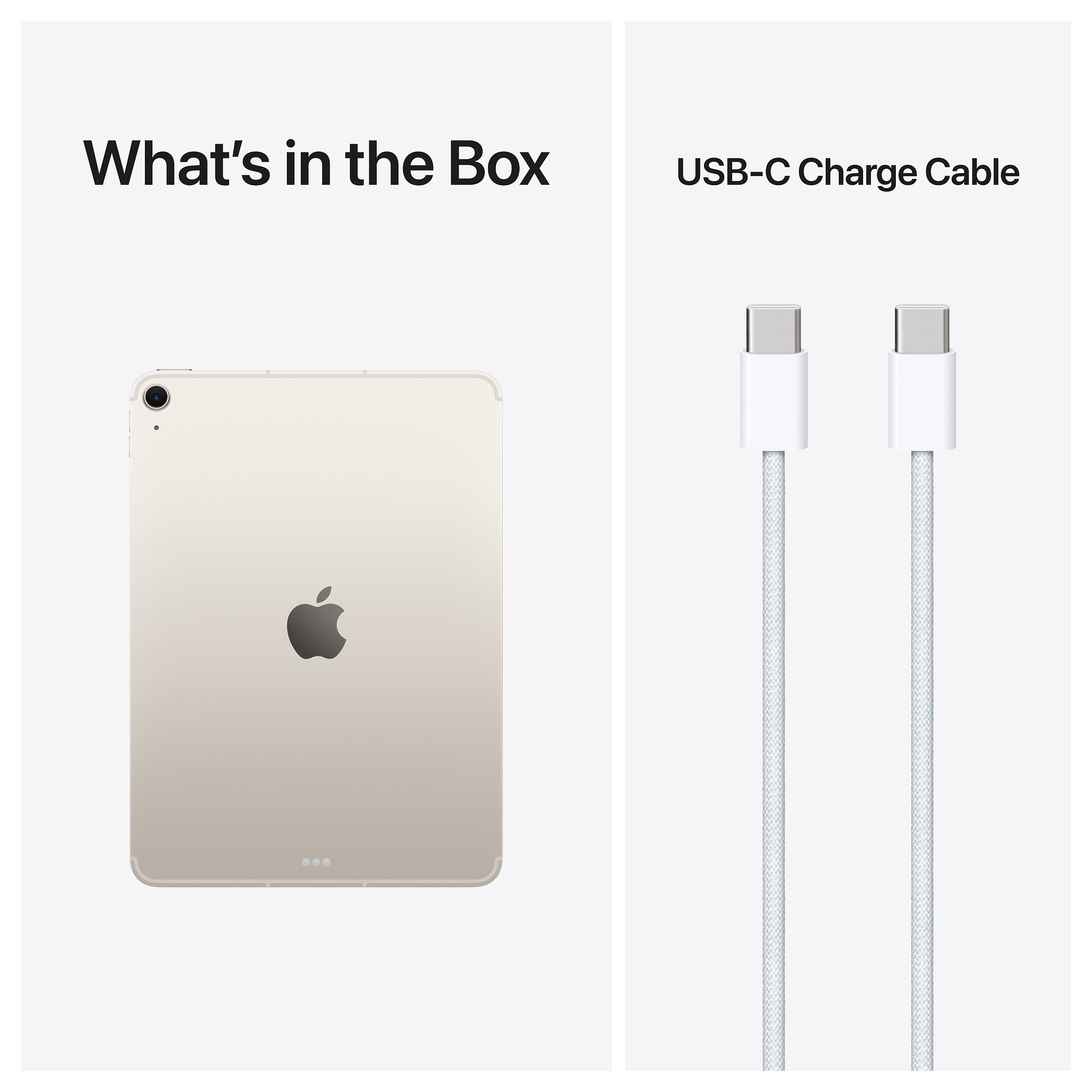 Apple iPad Air / 11" / Wi-Fi + Cellular / 512GB - Starlight - 10