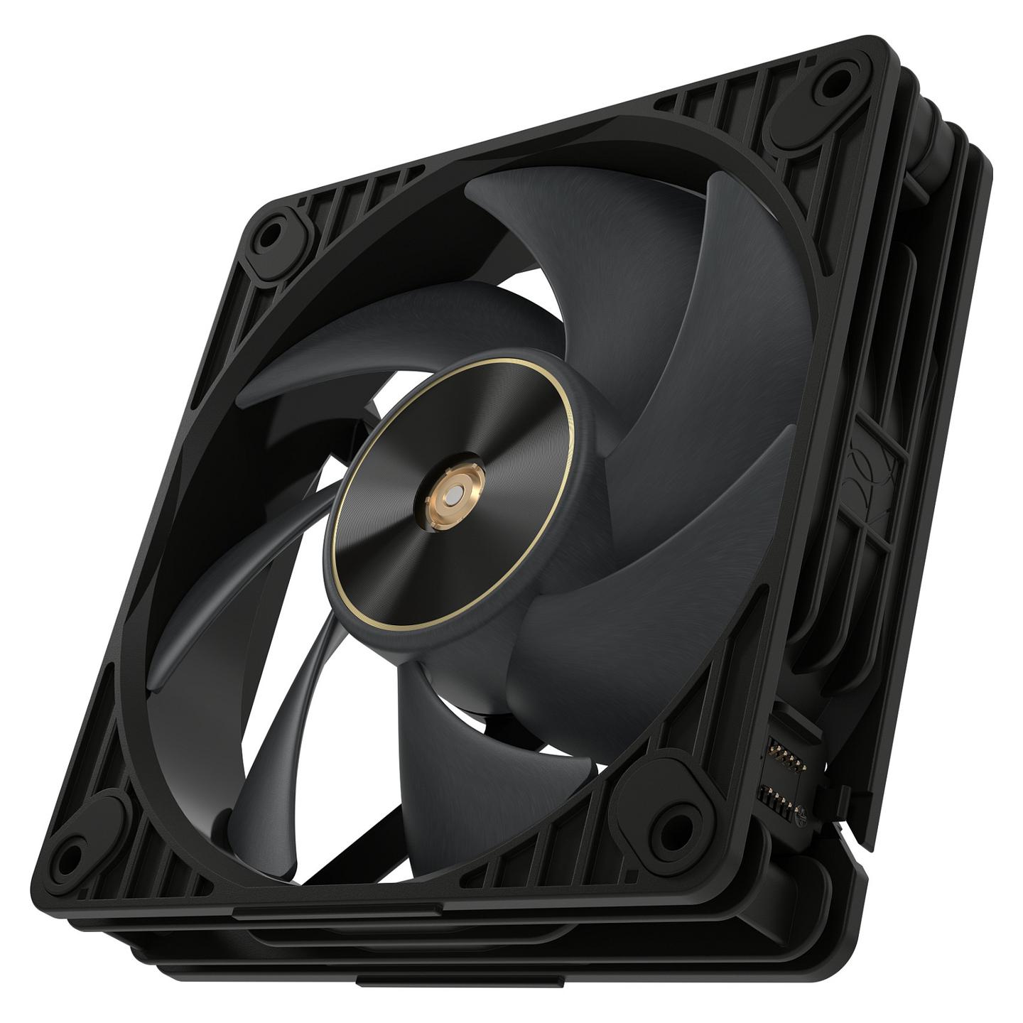 Ftohës për Kasë ASUS ProArt PF120 / 120mm / 3000 RPM / PWM / 3 Copë – Zezë - 10