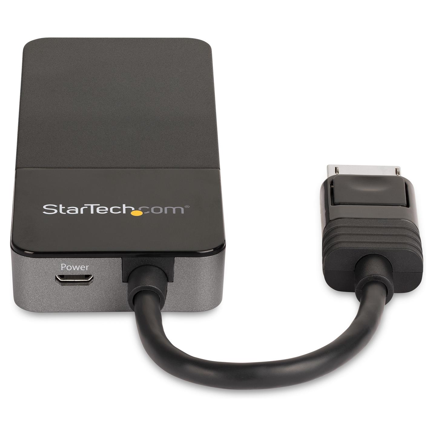 Kabllo DisplayPort StarTech.com MST14DP123DP / DisplayPort 1.4 / 1 në 3 DisplayPort / MST / 8K 30Hz - Zezë - 4