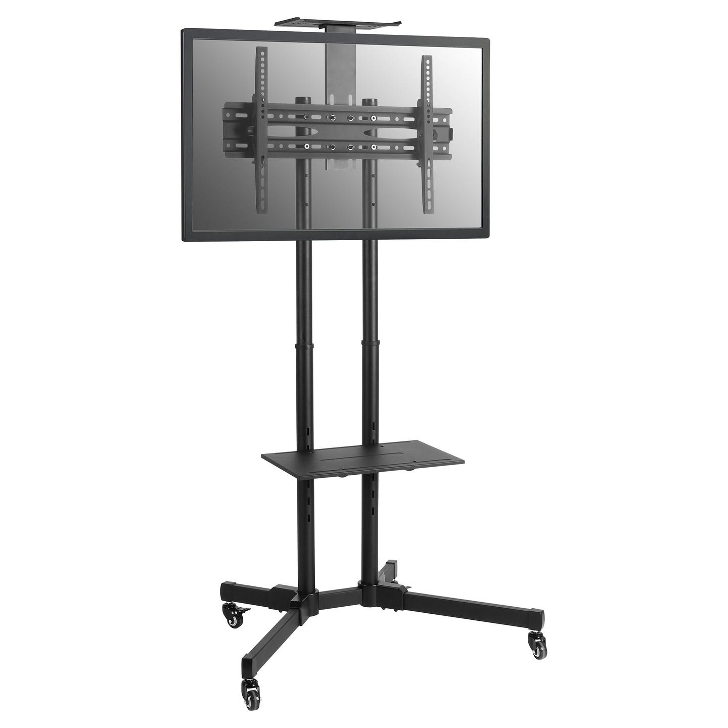 Mbajtëse për TV Equip 650603 , 37–75" , deri 50kg , Karrocë Mobile , e rregullueshme , VESA 100x200–600x400 - Zezë - 2
