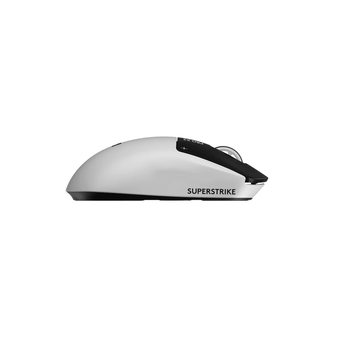Maus Gaming Logitech G PRO X2 SUPERSTRIKE / Wireless / HERO 2 / 44.000 DPI / 8000 Hz - Bardhë/Zezë - 3