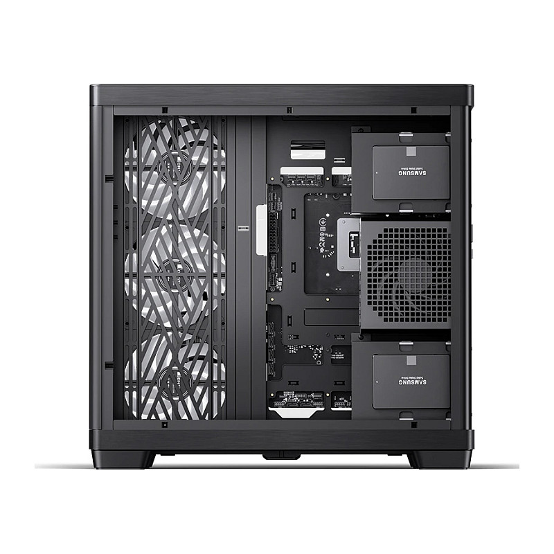 Kasë PC Jonsbo TK-4 / Midi Tower / ATX / Tempered Glass - Zezë - 15