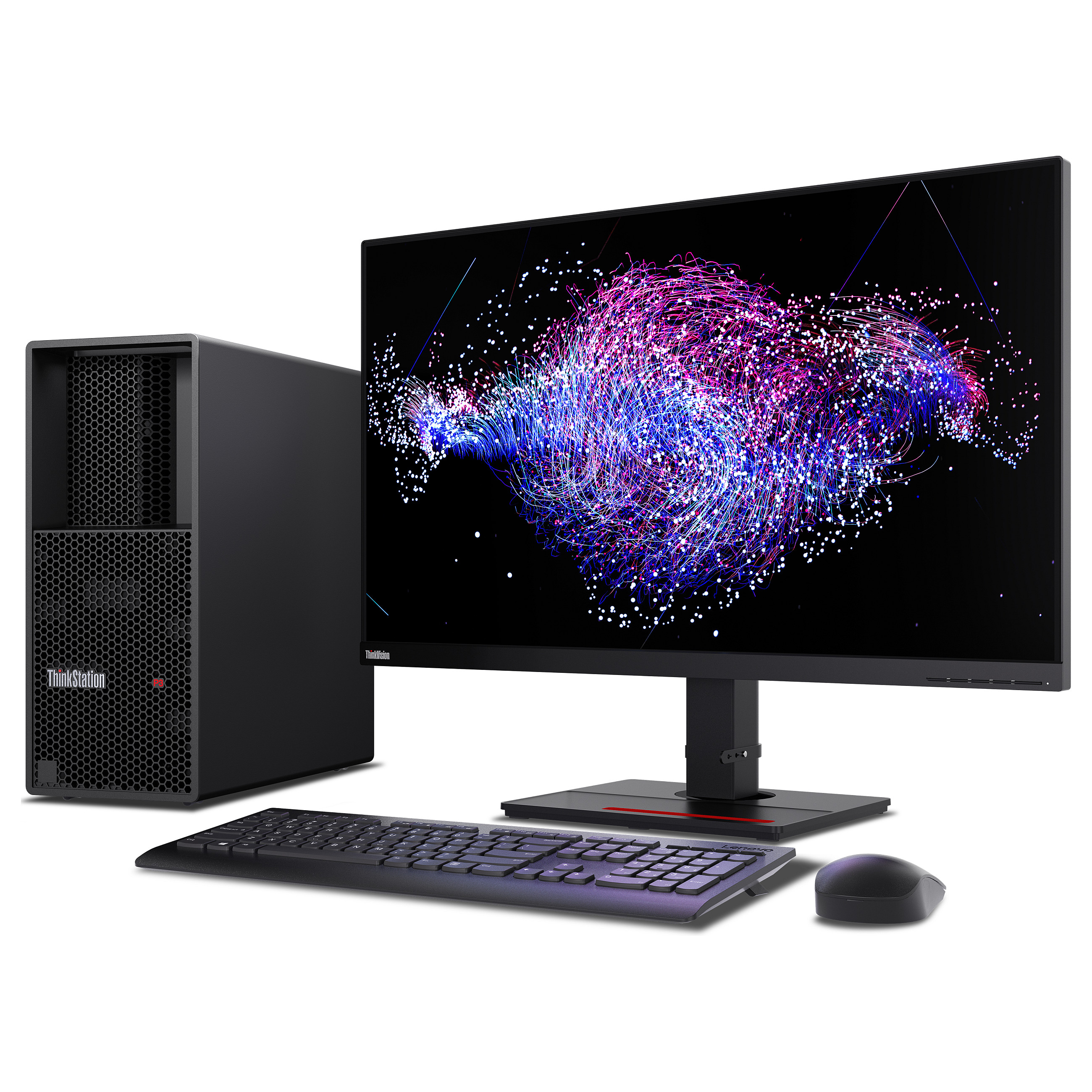 Kompjuter Lenovo ThinkStation P3 Tower Gen 2 / Core Ultra 9 285K / 128GB DDR5 / 1TB SSD / Intel Graphics - Zezë - 11