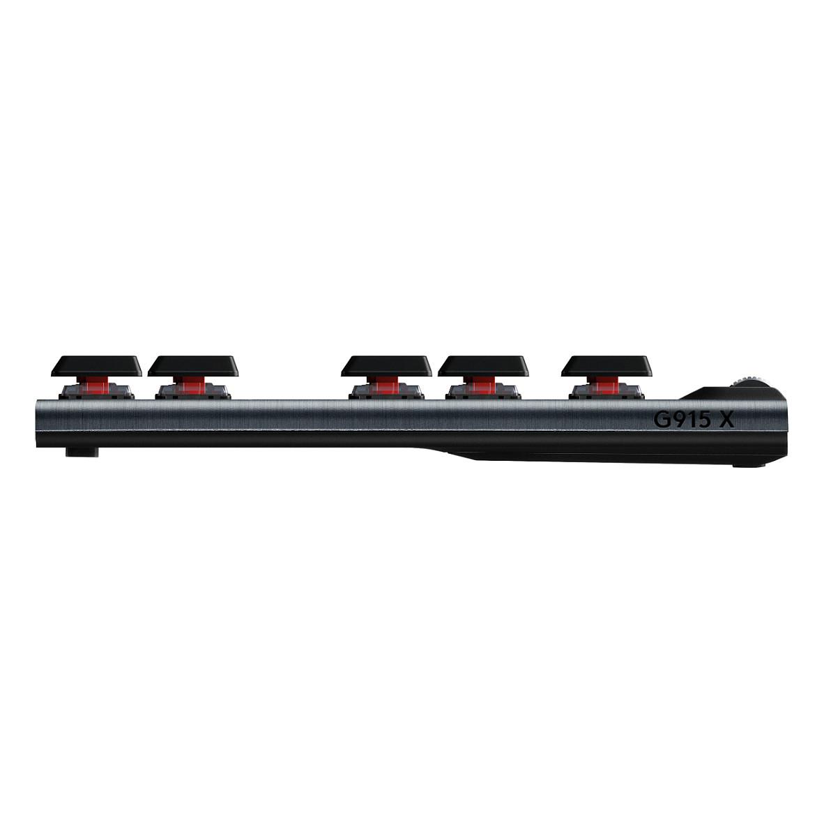 TastierĂ« Gaming Logitech G915 X LIGHTSPEED, Mekanike, TKL, Wireless, Bluetooth, USB, QWERTZ â ZezĂ« - 6