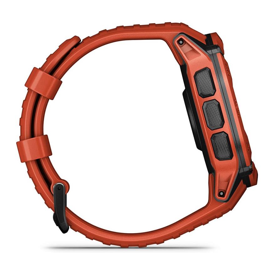 Orë e Mençur Garmin Instinct 2X Solar, GPS Multi-Band, Karikim Solar, Fener LED, Garmin Pay, 10 ATM - Kuqe - 5