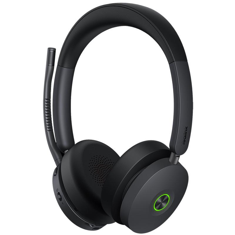 Kufje pa kabllo Yealink WH68 Hybrid Teams / DECT / Bluetooth 5.3 / 30mm / 150m / 16 orë / ANC - Zezë - 3
