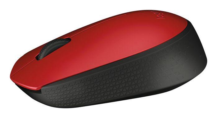 Maus pa kabllo Logitech M171 / Optik / 1000 DPI / USB Receiver - Kuqe/Zezë - 3