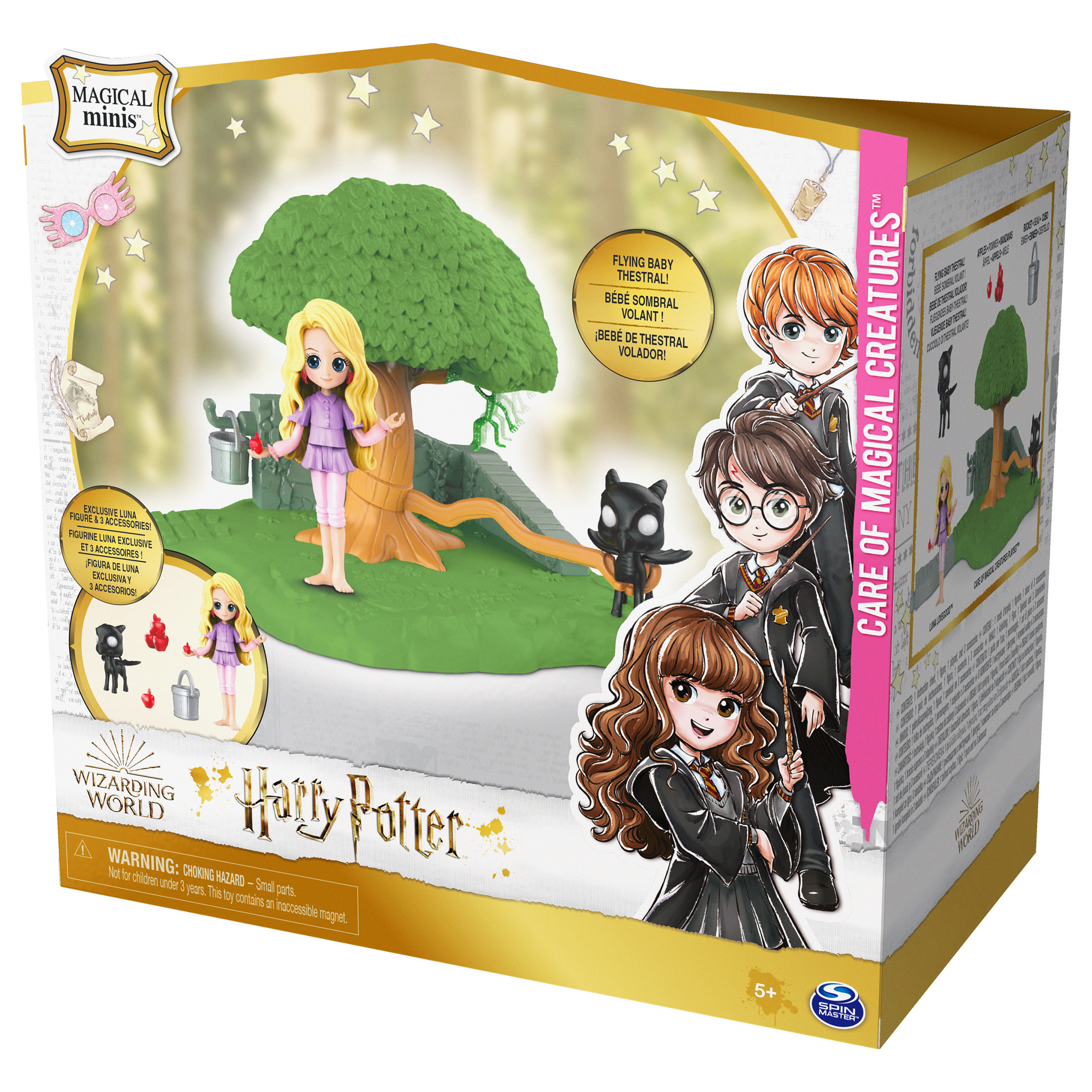Lodra Spin Master Wizarding World Magical Minis Potions Classroom – Harry Potter / 3-inch Figure / 3 Accessories / Magical Cauldron - Mix - 7