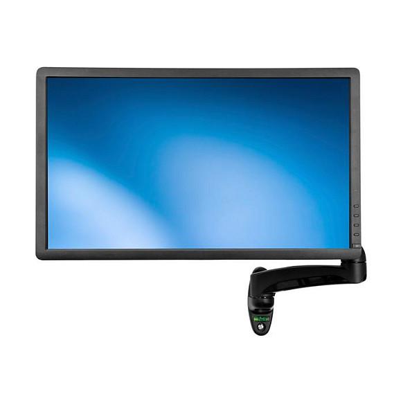 Mbajtëse për Monitor StarTech.com ARMPIVWALL , 1 Monitor , 12–34" , deri 9kg , sustë gazi , Full-Motion , VESA 75x75 & 100x100 - Zezë - 6