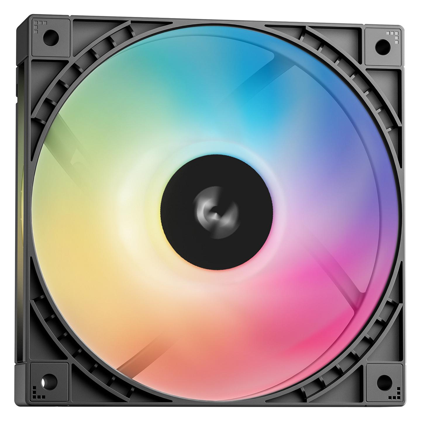 Ftohës për Procesor DeepCool LT360 VISION ARGB / 360mm / AIO / LCD – Zezë - 6