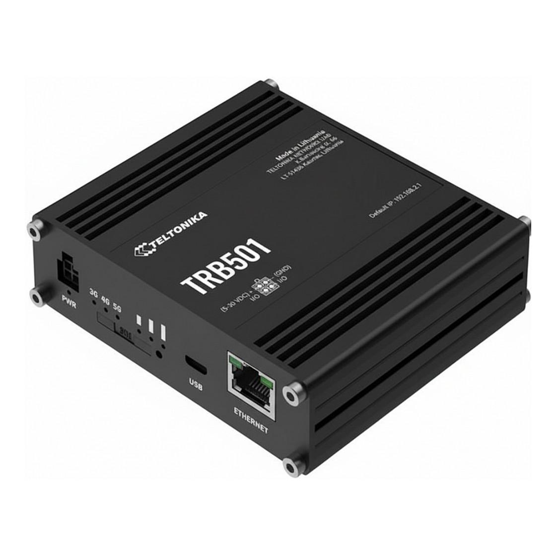 Modem Teltonika TRB501, 5G Sub-6 GHz, 4G LTE Cat 19, 2.5GbE, Industrial - Zezë