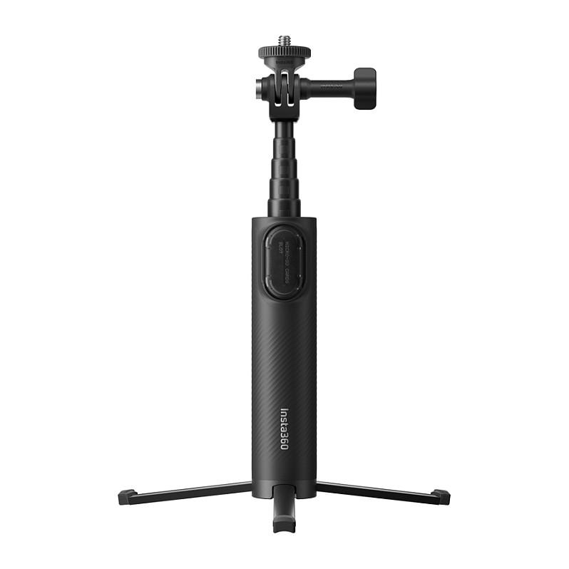 Tripod për Kamerë Insta360 Mini 2-in-1 Tripod 2.0, Selfie Stick, 18–58.5 cm, 300 g, 3-Prong, 1/4" - Zezë - 2