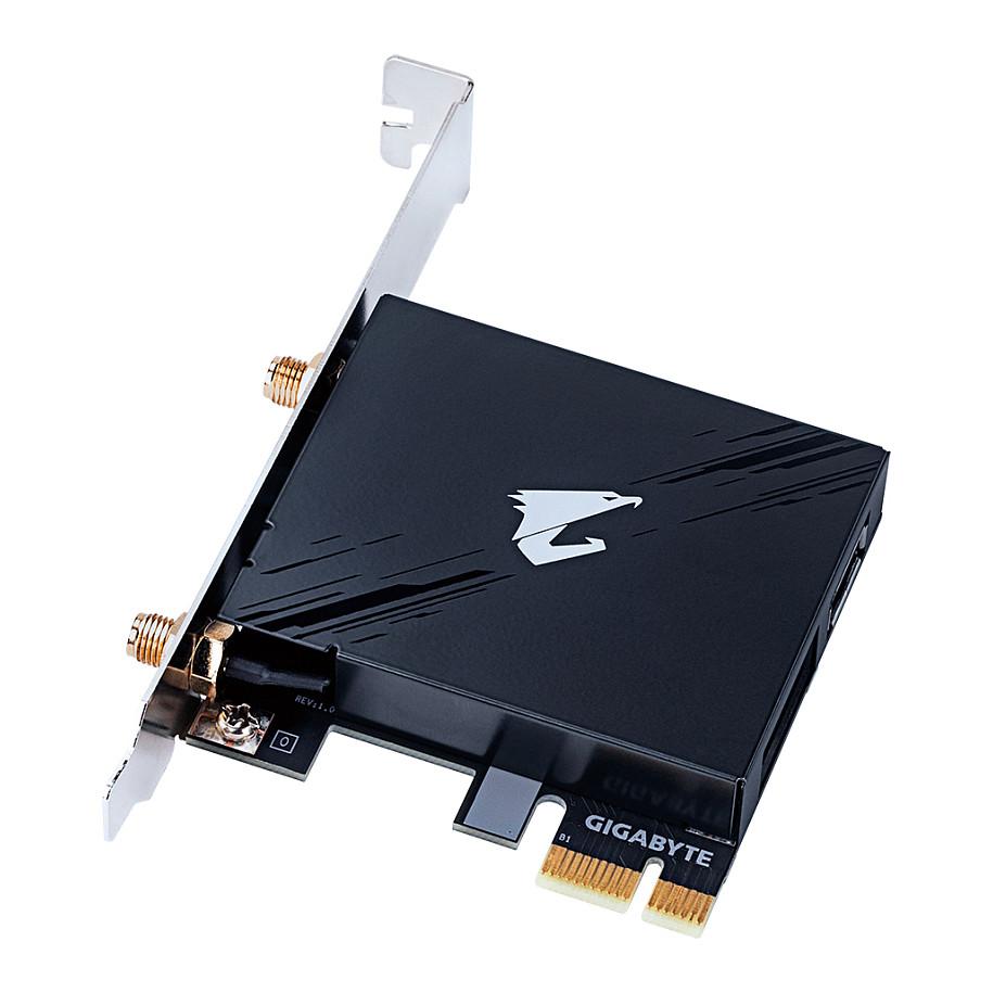 Karta të Rrjetit GIGABYTE GC-WIFI7, PCI Express x1, Tri-Band 2.4GHz + 5GHz + 6GHz, deri në 5800Mbps, Wi-Fi 7, Bluetooth 5.3, Antenë 2Tx2R High-Gain - Zezë - 2