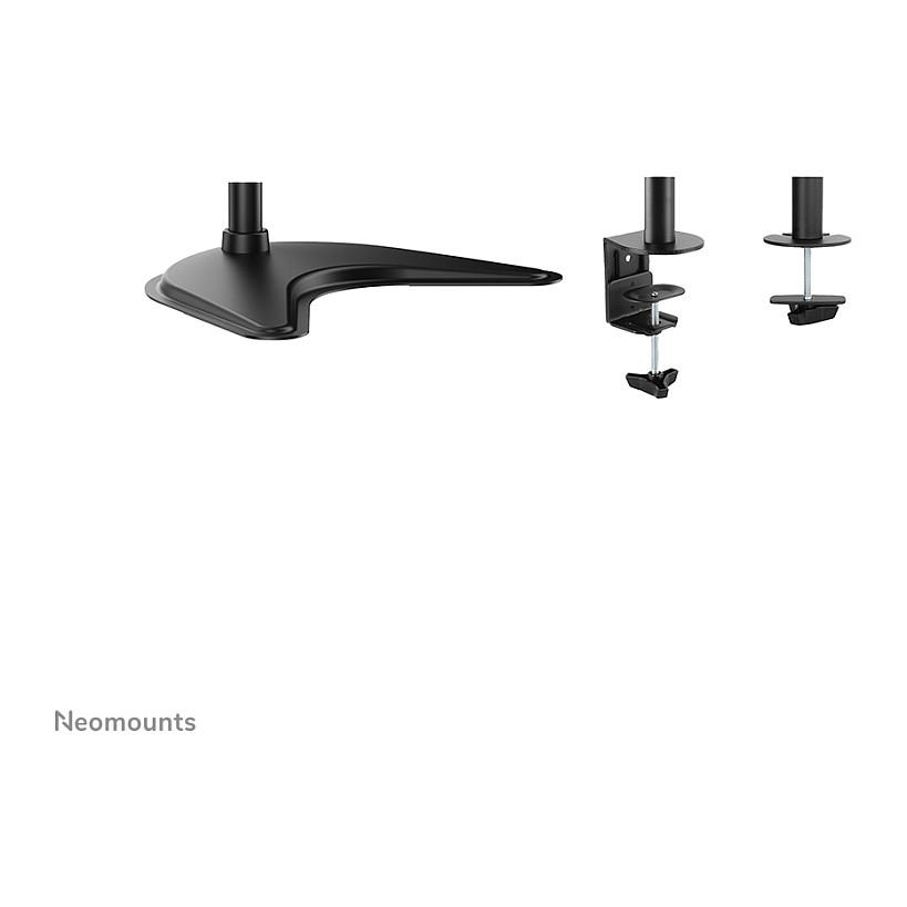 Mbajtëse për Monitor Neomounts NM-D335DBLACK / 2 Monitorë / 10"-27" / 8kg për monitor / VESA 75x75-100x100 - Zezë - 10