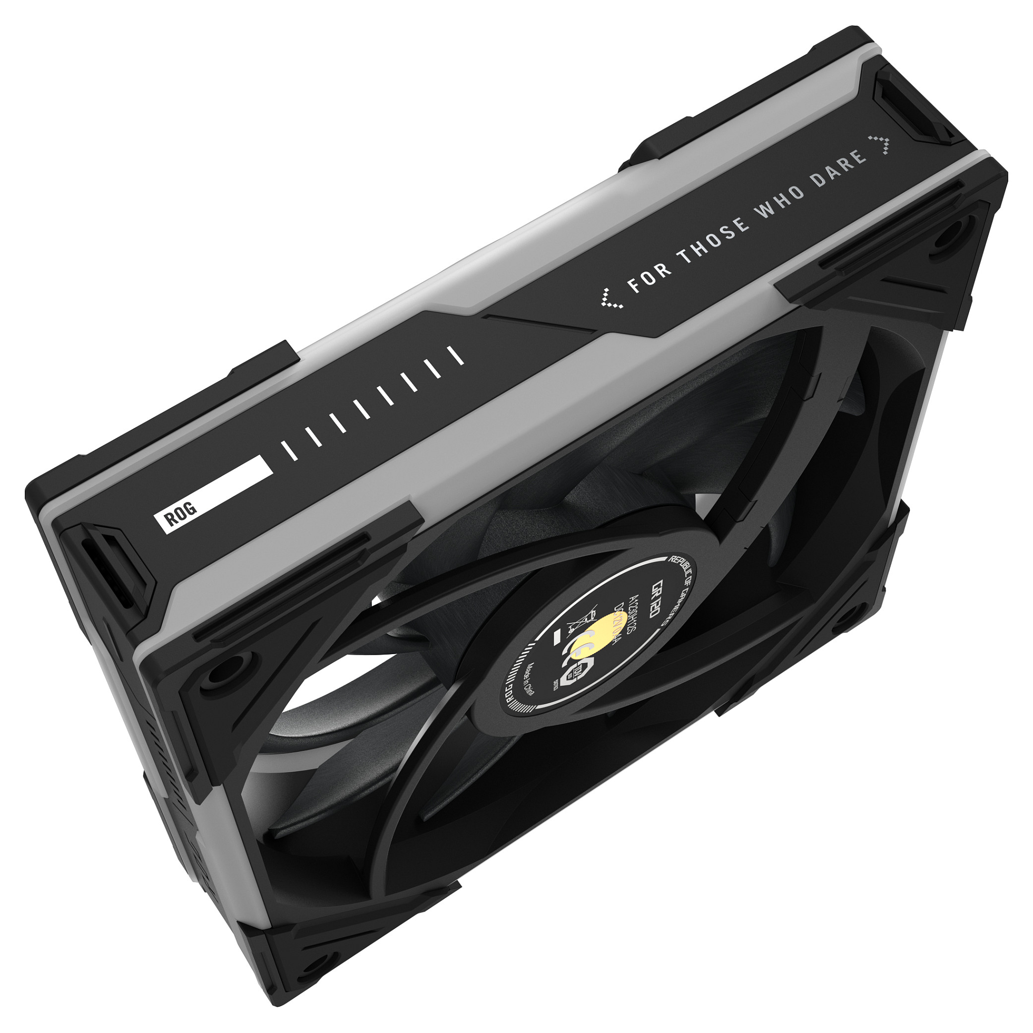 Ftohës për Kasë ASUS ROG Eurux GR120 ARGB Reverse / 120mm / 30mm / PWM / 2200 RPM / 70 CFM / ARGB / 3-Pack / ROG Hub – Zezë/Kuqe/Bardhë - 22