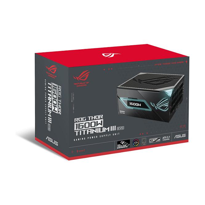 Furnizues Energjie ASUS ROG Thor 1600T3 Gaming EVO / 1600W / ATX / Full Modular / PCIe 5.1 / ATX 3.1 – Zezë - 9