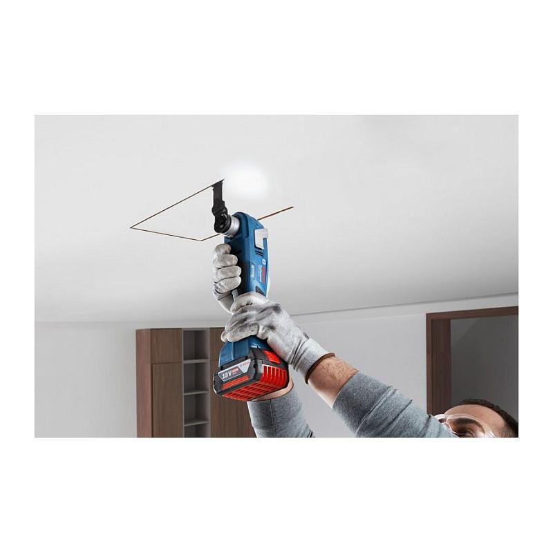 Vegël Multifunksionale me Bateri Bosch Professional GOP 18V-34, 18V, 20000lëvizje/min, Starlock Plus, 1.2kg - Blu - 13
