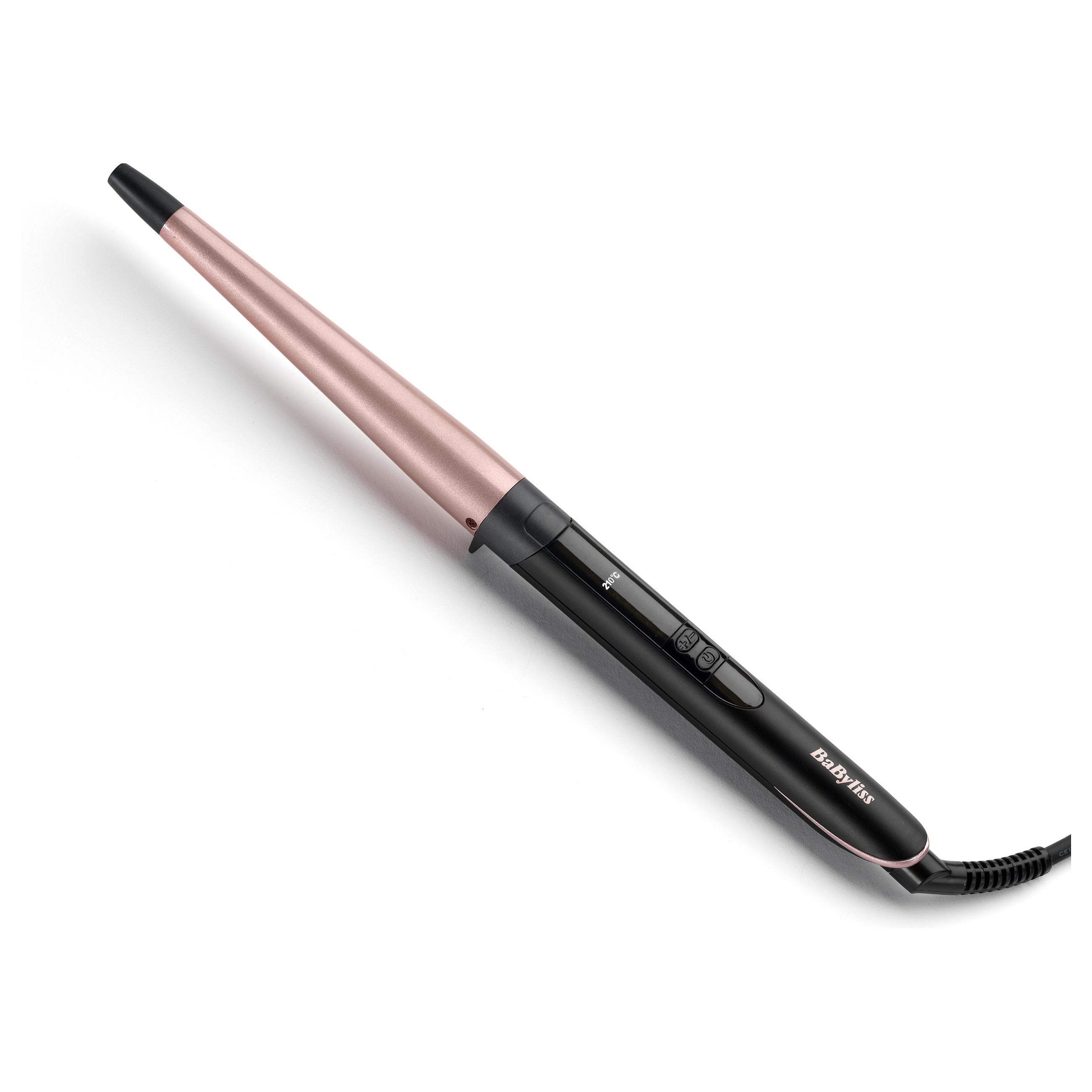 Stiluese për flokë për kaçurrela BaByliss Conical Wand C454E / Quartz-Ceramic / 25–13 mm / 6 Temperatura / 210°C – Zezë - 6