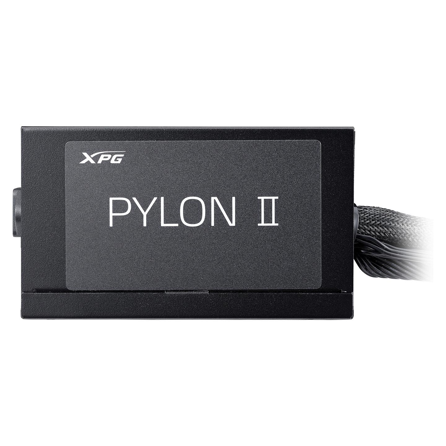 Furnizues energjie XPG PYLON II, 750W, ATX 3.1, 80 PLUS Bronze, ventilator 135mm, lidhje 12V-2x6 - Zezë - 3