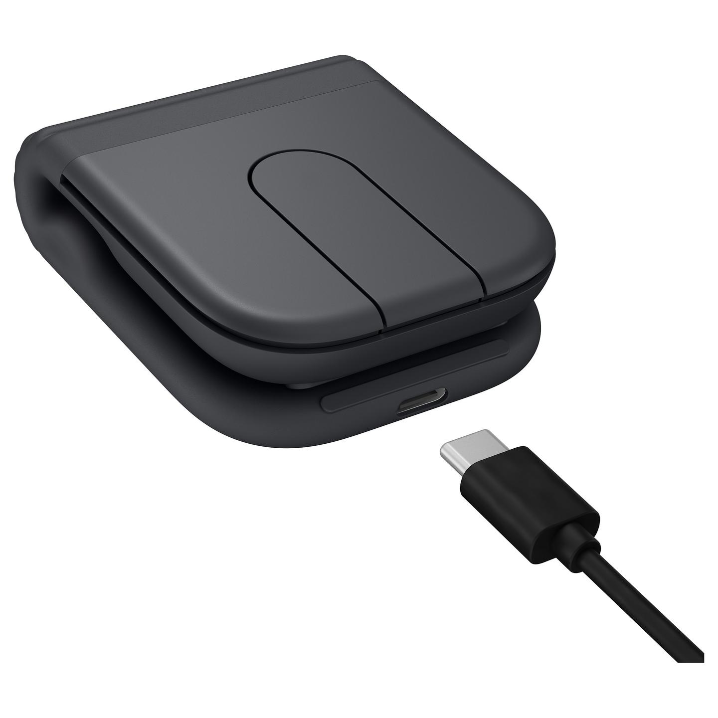Maus pa Kabllo Logitech Mobi Fold / PAW3222 / 4000 DPI / Bluetooth 5.0 / 4 Butona / Palosës – Gri - 21