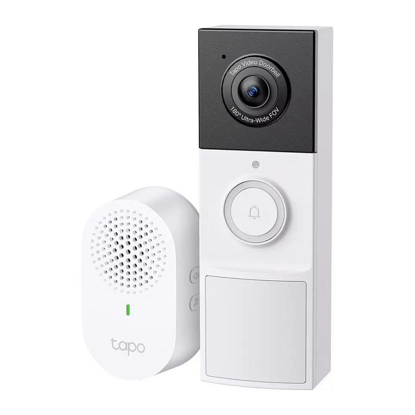 Kamera Sigurie IP CCTV TP-Link Tapo D210, 2K 3MP, 2304 × 1296, Wi-Fi, 160°, IP65, Bateri 180 Ditë - Bardhë