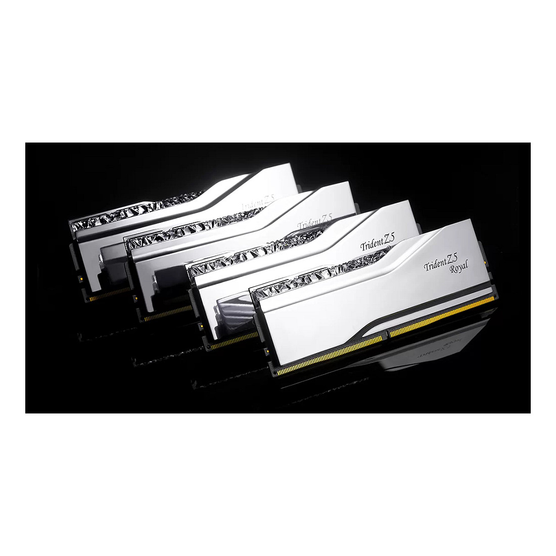 RAM Memorie DDR5 G.Skill Trident Z5 Royal RGB / 48GB (2x24GB) / DIMM / 8200MHz / CL30 / 288-pin - Argjend - 6