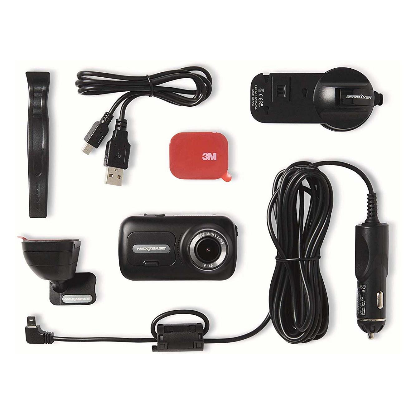 Kamerë për regjistrimin e udhëtimeve (Dashcam) Nextbase 322GW / 1080p 60fps / 140° / Ekran IPS 2.5" / GPS / Wi-Fi / Bluetooth 4.2 / Night Vision / Intelligent Parking Mode - Zezë - 6