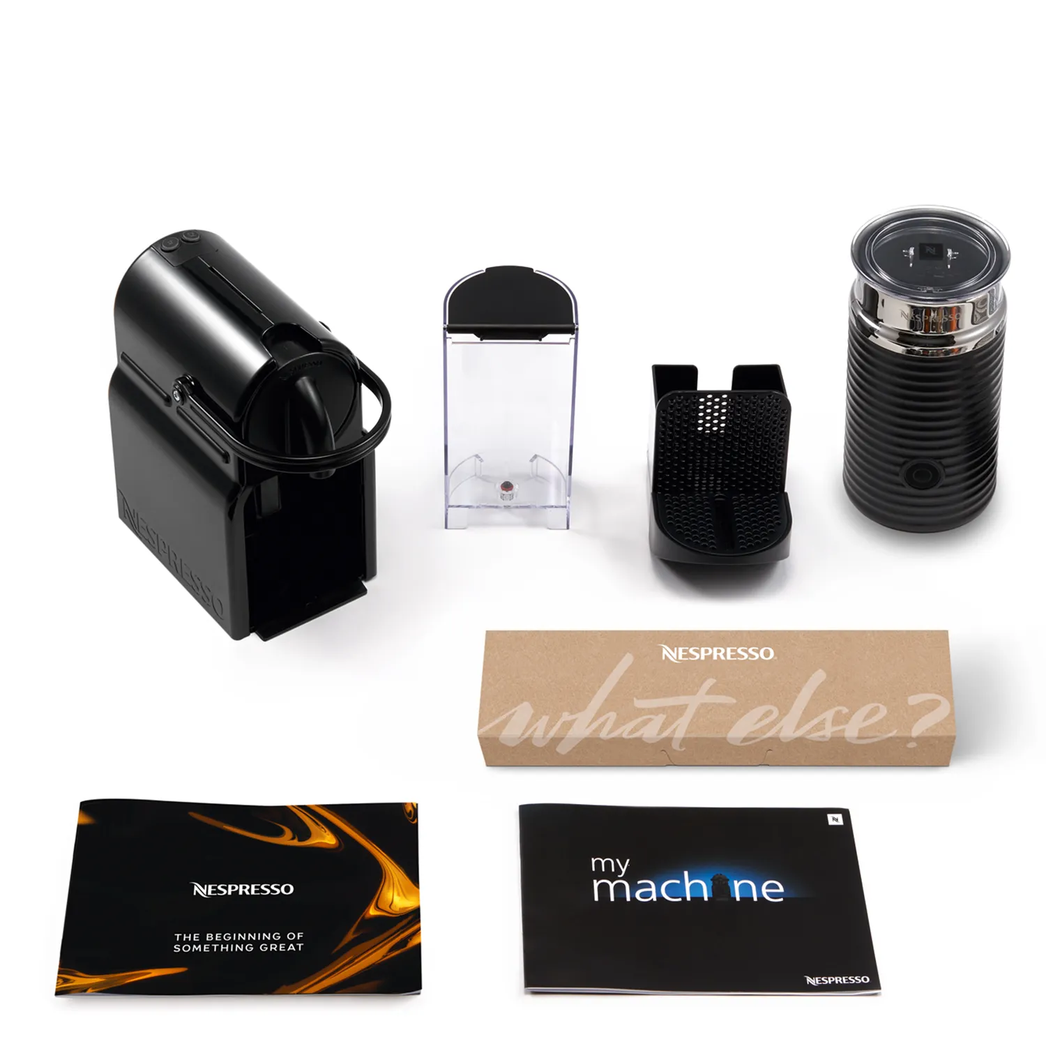 Aparat për kafe BAE / Nespresso Original / Thermoblock / 19 Bar / 0.7L / Aeroccino / Espresso & Lungo – Zezë - 6