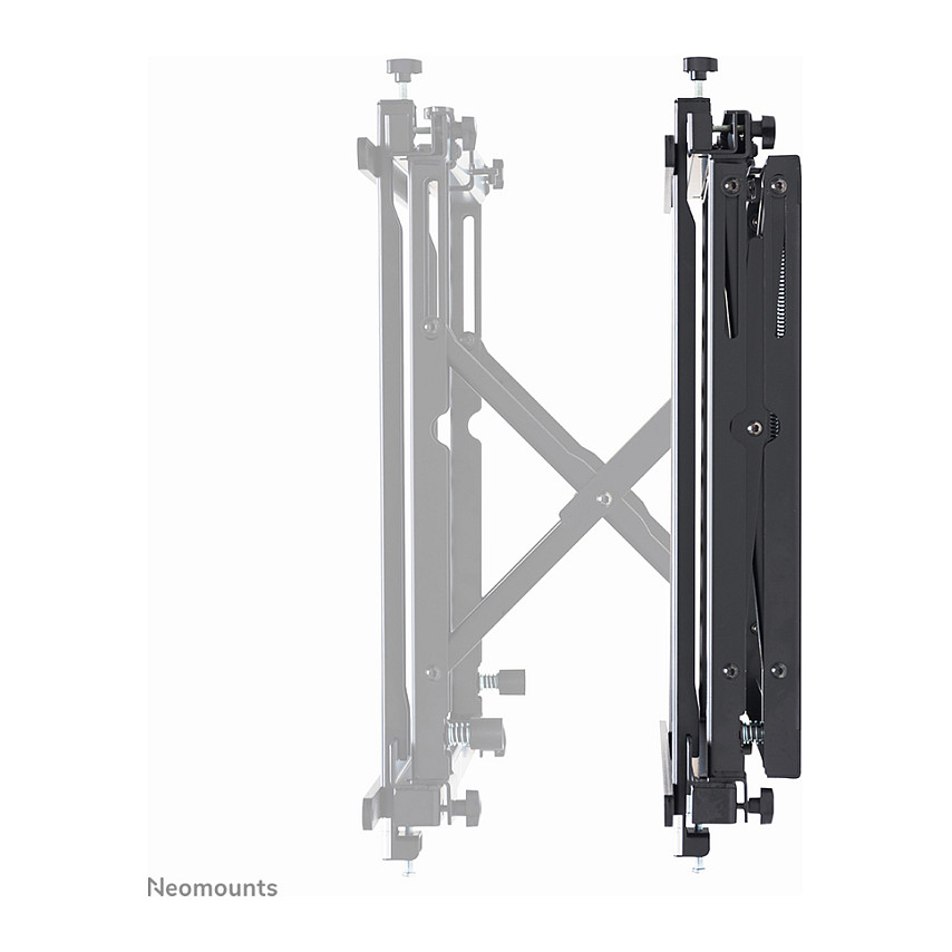Mbajtëse për TV Neomounts / 42"-70" / 35kg / VESA 200x200-600x400 / Videowall / Push-to-Pop-Out / Peizazh/Portret - Zezë - 5