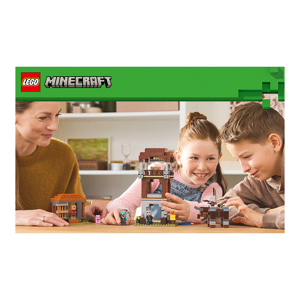 LEGO Minecraft The Pillager Outpost and Ravager - 21