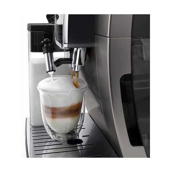 Aparat për Kafe De’Longhi Dinamica Plus ECAM380.95.TB, 1450 W, 15 bar, 1.8 L – Gri/Zezë - 4
