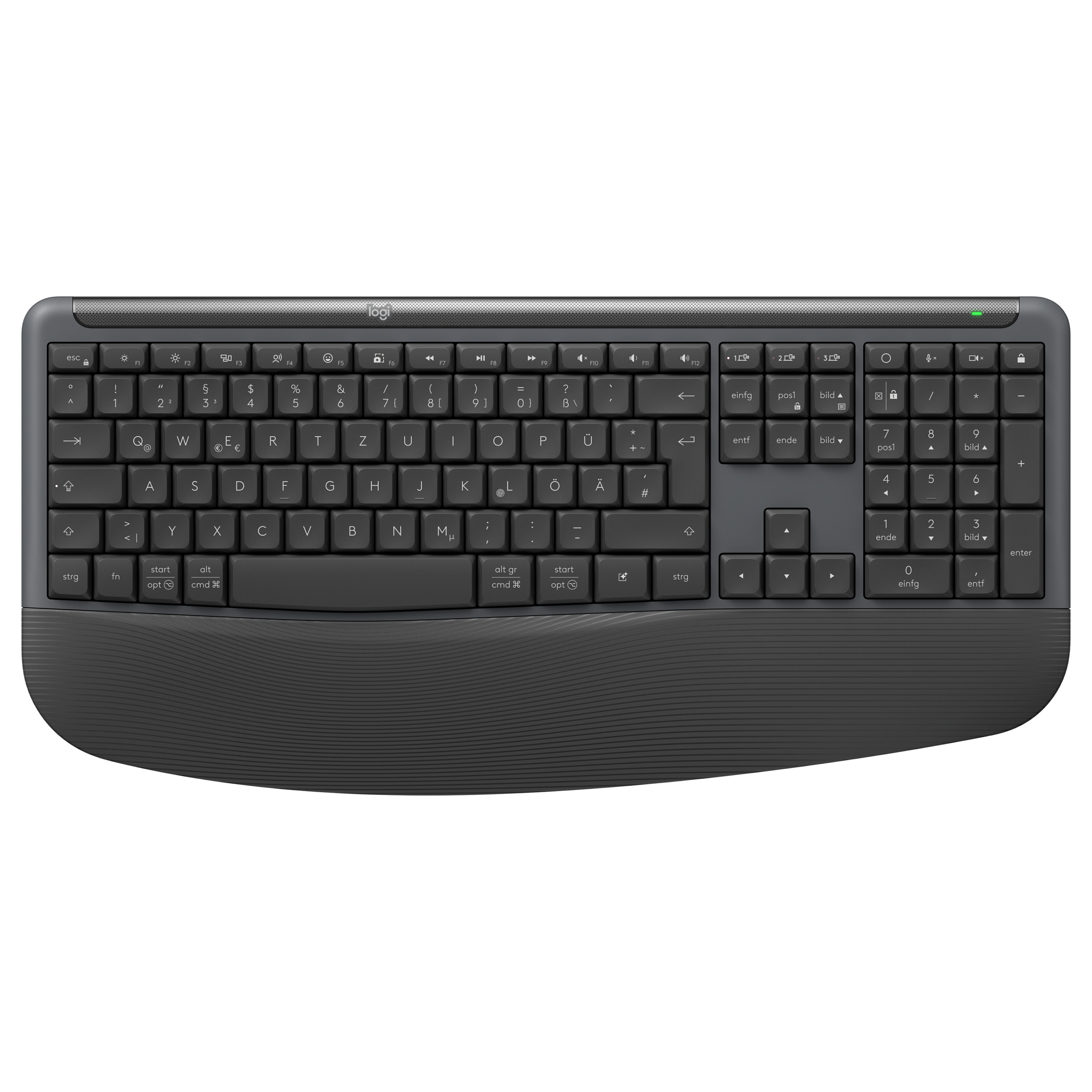 Combo (Tastierë&Maus) Logitech Signature Comfort Plus MK880 / Wireless / QWERTZ German / Bluetooth 5.2 + Logi Bolt - Hiri - 4
