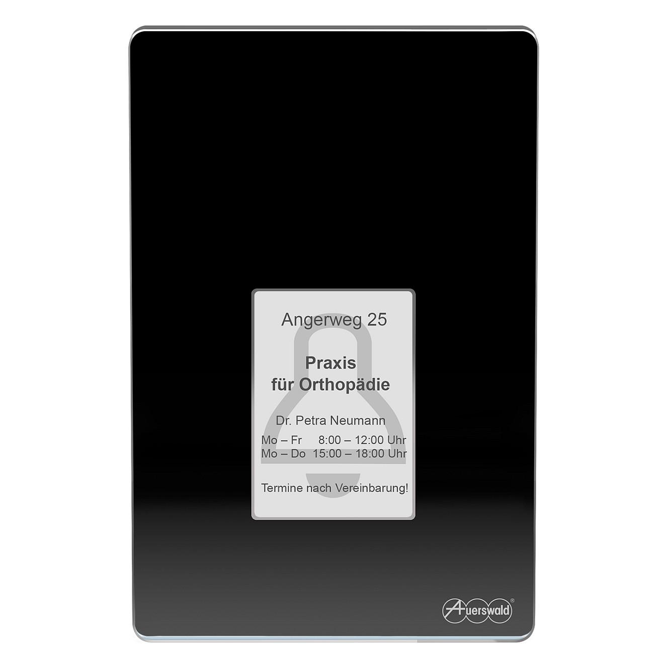 Interfon Dere Auerswald TFS-Dialog 400 / 90061 / 1–4 Butona Zile / Portë Analoge a/b / Kod-Lok / Hapje Dere / IP44 – Zezë - 2