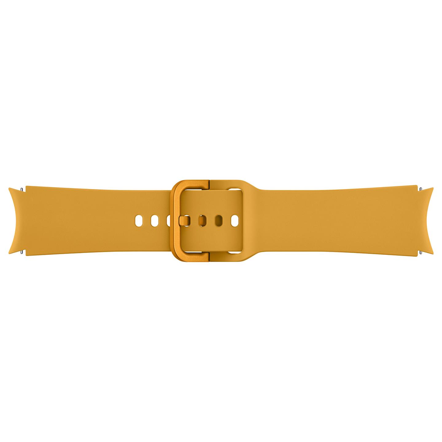 Rrip për Orë Samsung Galaxy Watch4, Sport Band, 20mm, S/M – Verdhë - 3
