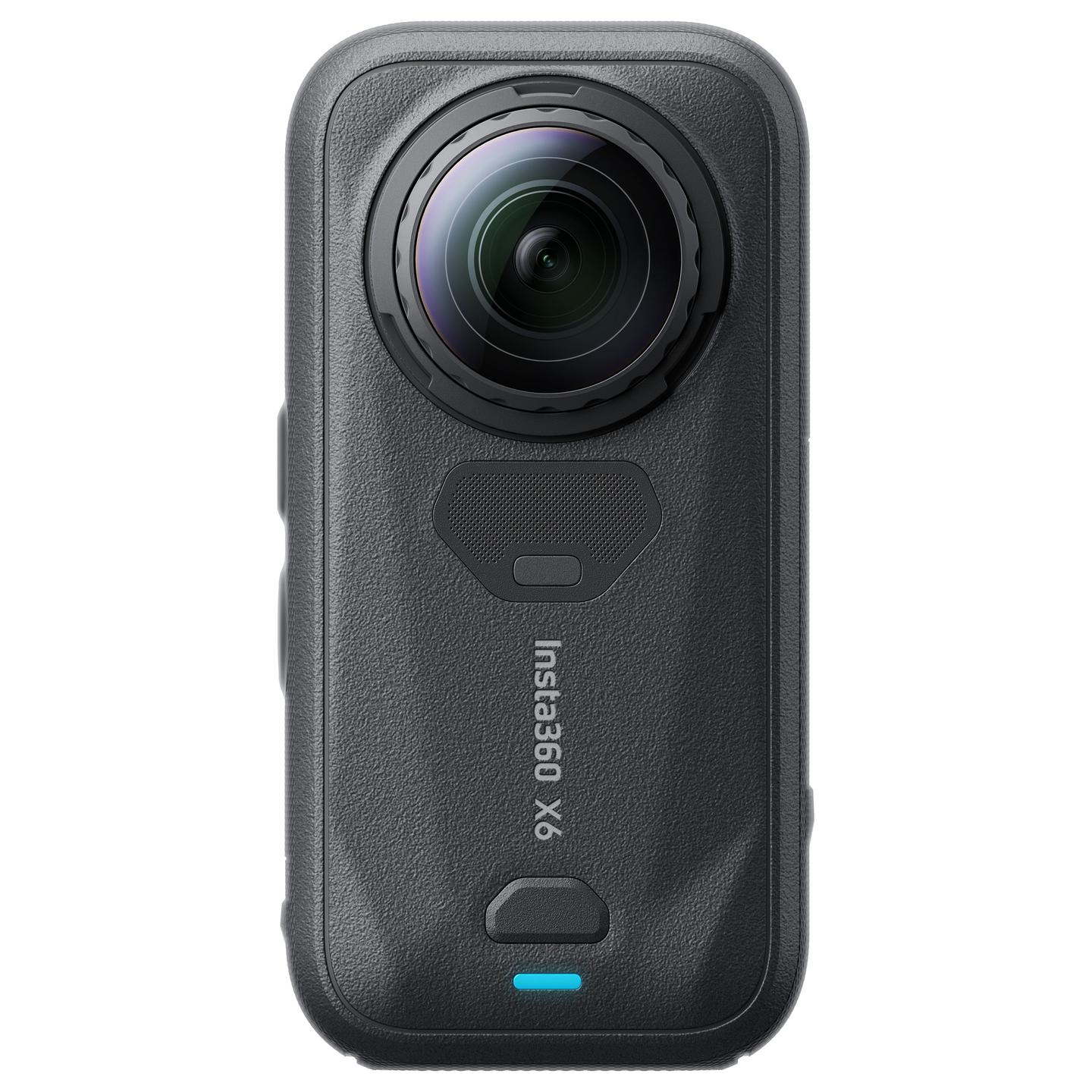 Kamerë Digjitale Insta360 X6, 360°, 8K 50fps, 120MP, 1/1.1", 2.32" OLED, 64GB - Zezë - 3