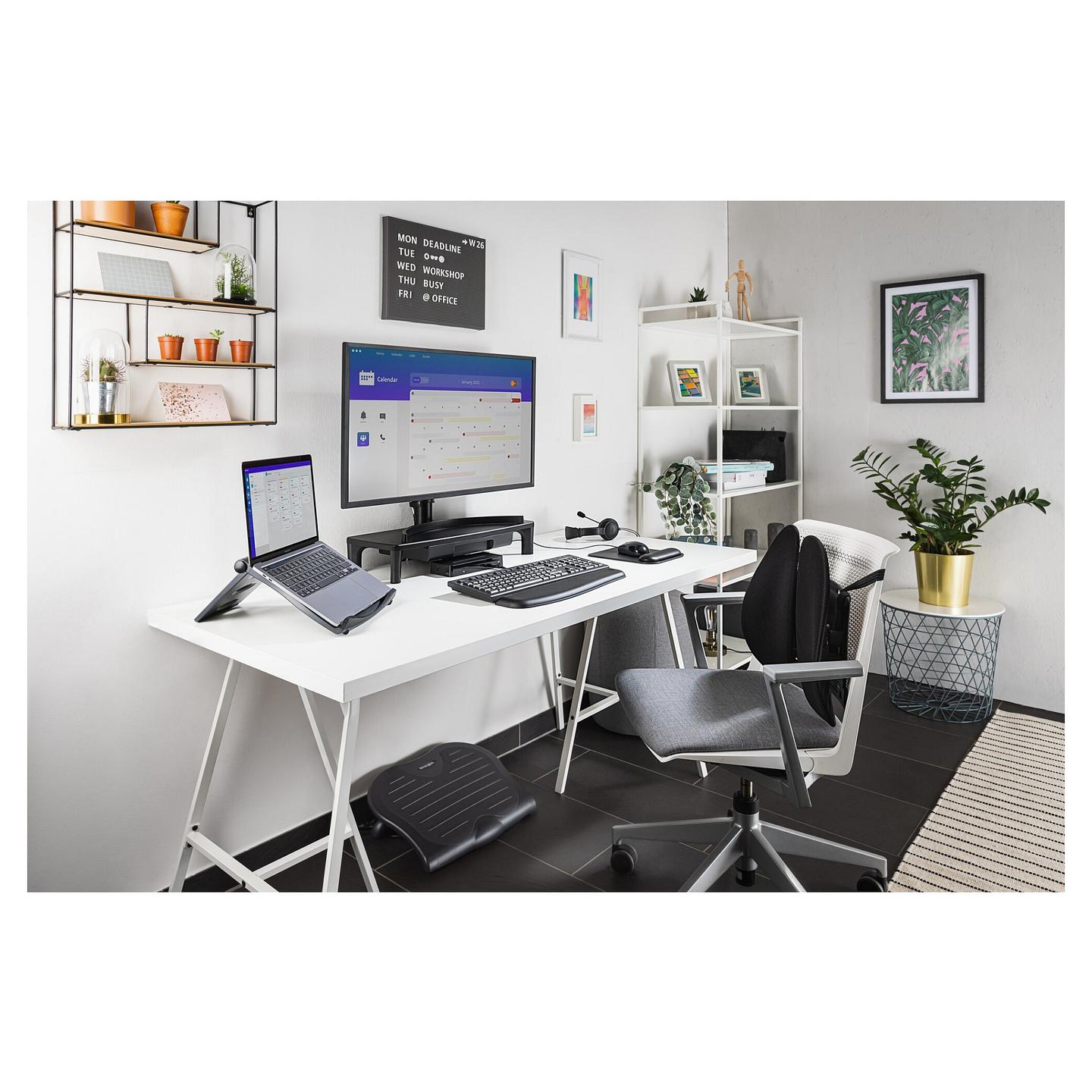Mbajtës për Laptop Kensington SmartFit Easy Riser 60112 / 12"-17" / Tilt deri 50° / SmartFit / I Palosshëm - Gri - 11